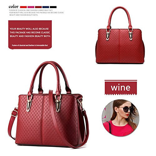 Women Top Handle Satchel Handbags Tote Purse - Free Shipping