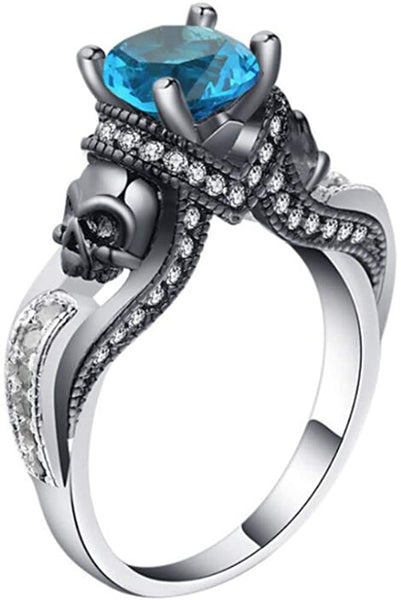 Gothic Skull Vintage Ring