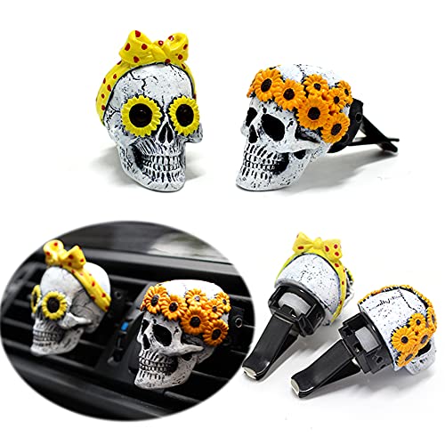 Skull Car Air Outlet Freshener