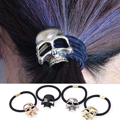 8pcs Skull Hair Ties