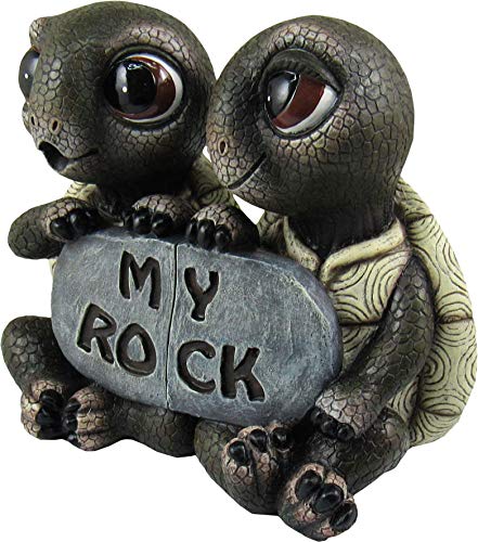 Turtle Couple Two-Piece Figurine 5.5-inch