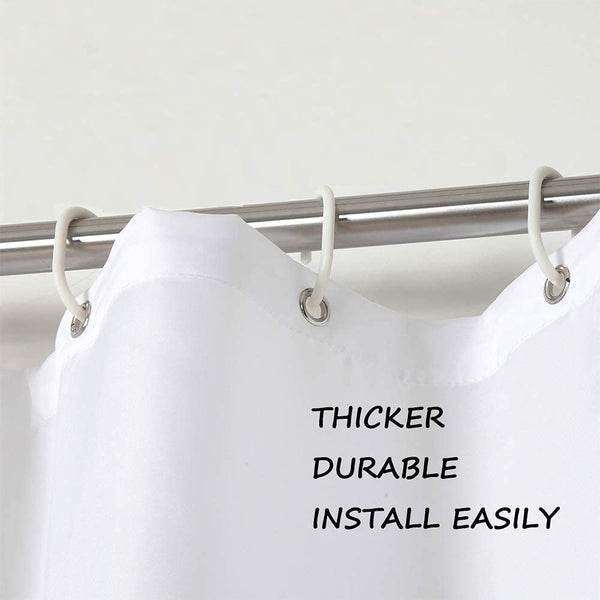 Sea Turtle Shower Curtain with 12 Hooks, 72x72in