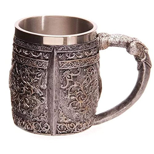 Stainless Steel Skull Mug 3D Design Cup