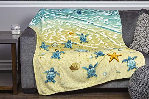 Baby Turtles Soft Plush Fleece Throw Blanket