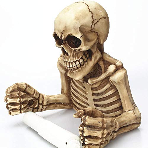 Skull Toilet Paper Holder