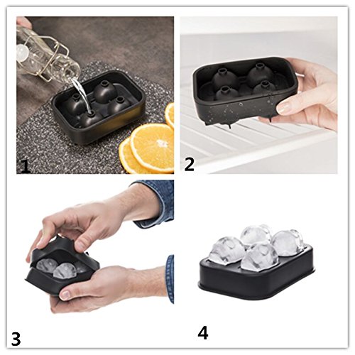 3D Skull Ice Mold-2Pack