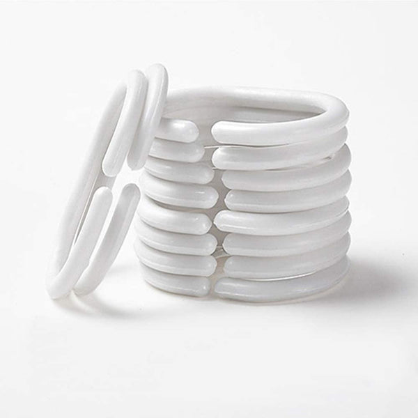 Skeleton Bride and Groom Shower Curtain