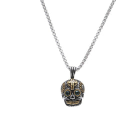 Gothic Skull Pendant Necklace