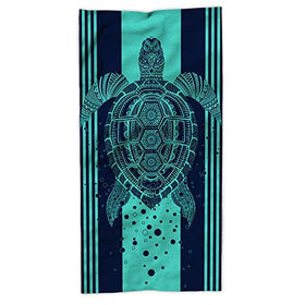 Sea Turtle Microfiber Towel 31" x 60"