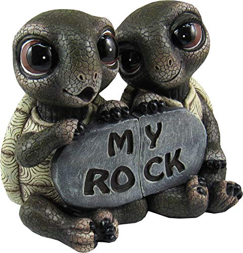 Turtle Couple Two-Piece Figurine 5.5-inch
