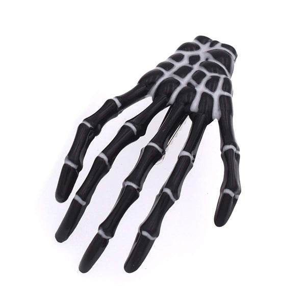 5Pcs Gothic Style Skull Hair Claws Clips