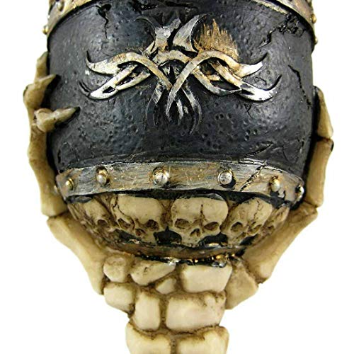 Skeletal Wine Goblet Bones 8 inch
