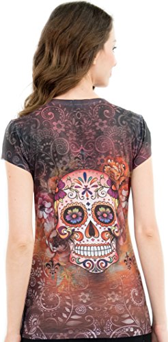 Sugar Skull V-Neck T-Shirt