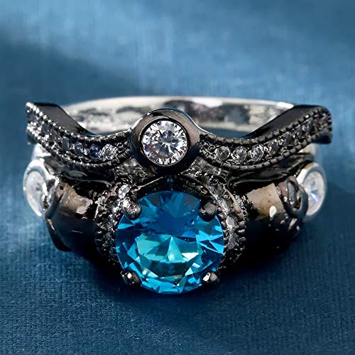 Gothic Skull Ring Goth Women Ring