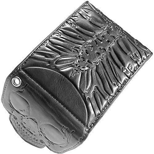 Men Skull Ribcage Bi Fold Wallet