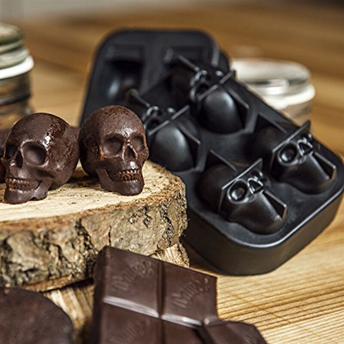 3D Skull Ice Mold-2Pack
