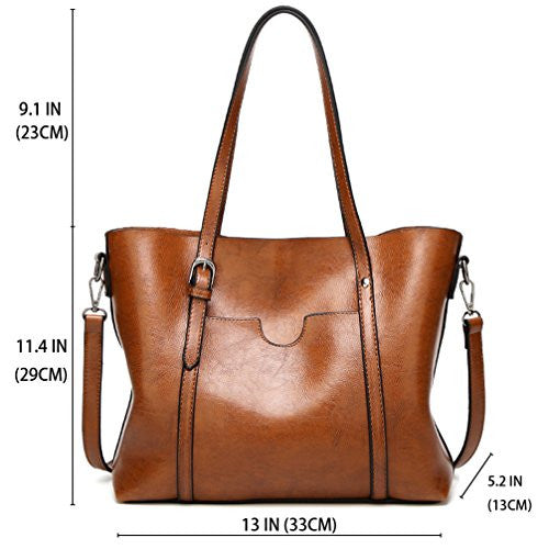 Women Top Handle Satchel Handbag - Free Shipping