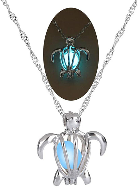 Luminous Glow Tortoise Turtle Necklace