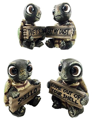 Sea Turtles Set of Four Figurines