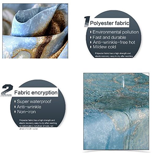 Water & Mildew Resistant Sea Turtle Shower Curtain