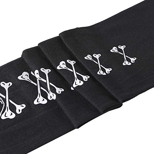 Skull Bone Stockings,1 Pair