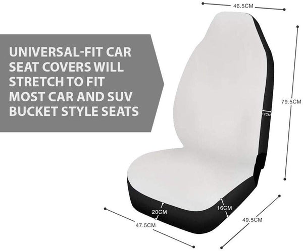 Skull Print Car Seat Covers