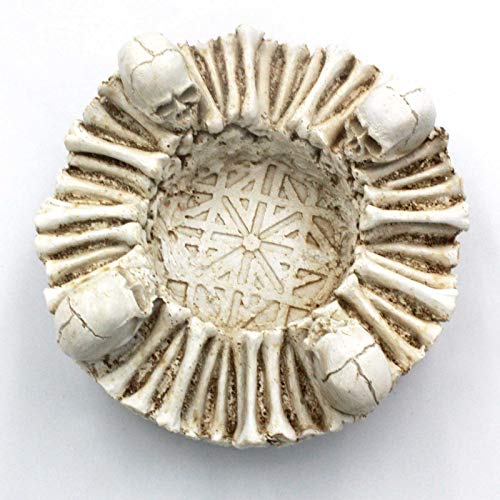 Skull Heads Bones Ashtray