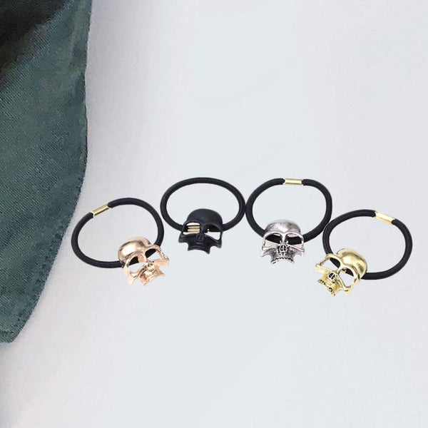 8pcs Skull Hair Ties