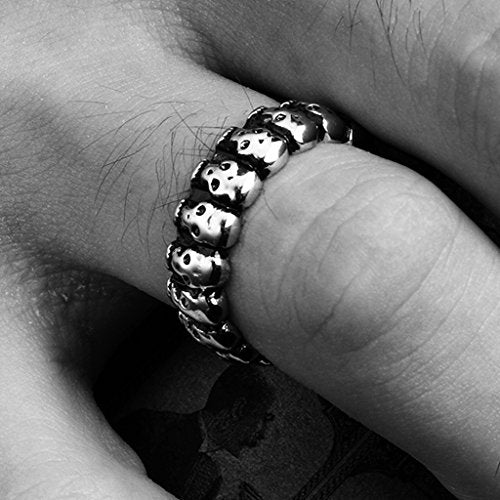 6mm Skull Head Ring