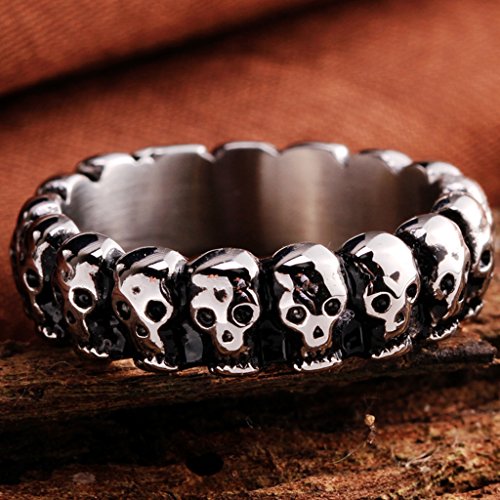 6mm Skull Head Ring