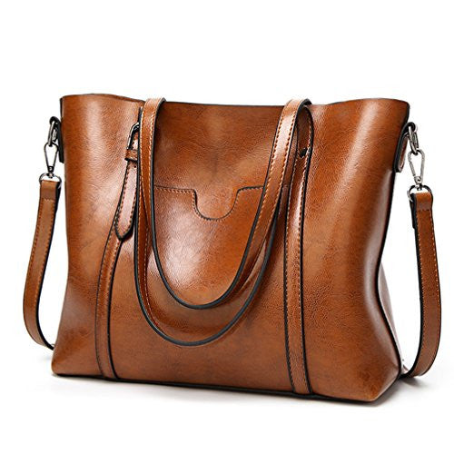 Women Top Handle Satchel Handbag - Free Shipping
