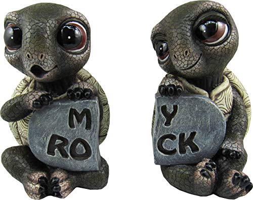 Turtle Couple Two-Piece Figurine 5.5-inch
