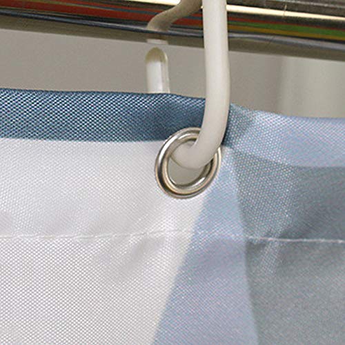 Blue Ocean Sea Turtle Shower Curtain Set with Hooks 71X71Inches