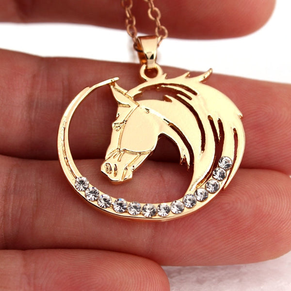 Horse Pendant Necklace