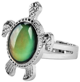 Sea Turtle Color Changing Adjustable Ring