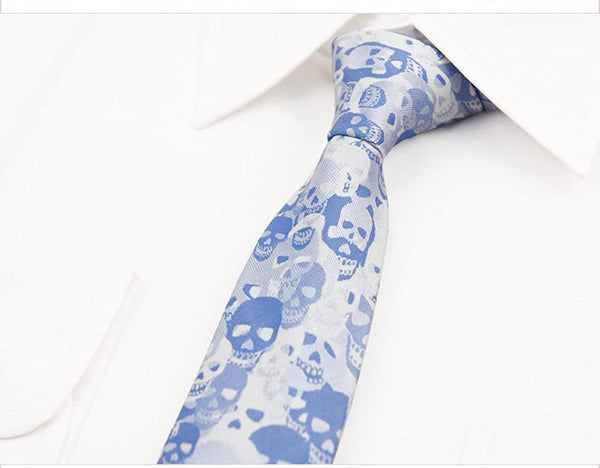3PCS Skull Necktie