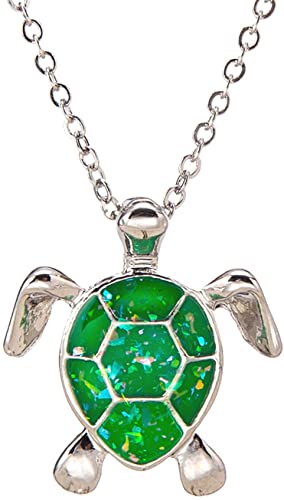 Sea Turtle Design Pendant Necklace