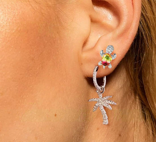 Sea Turtle Stud Earrings