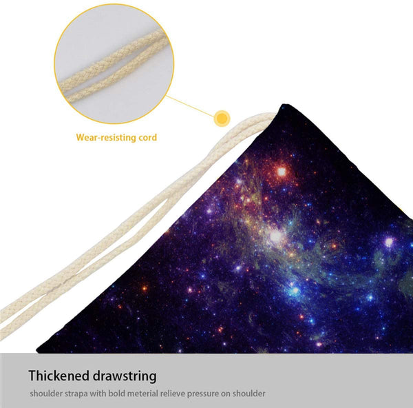 Sea Turtle Teal Drawstring Backpack