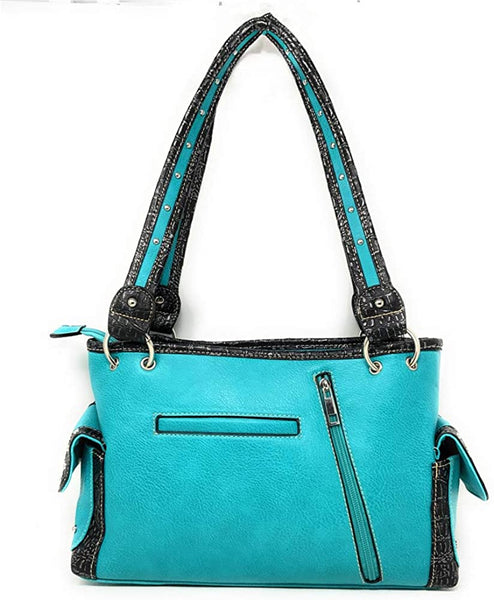 Sugar Skull Handbag Purse Wallet Set