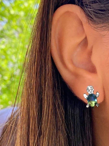 Sea Turtle Stud Earrings