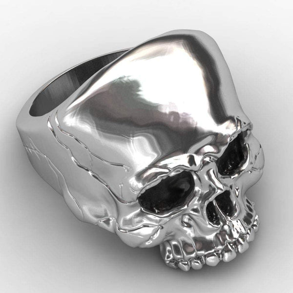 Men Death Rock Skull Ring