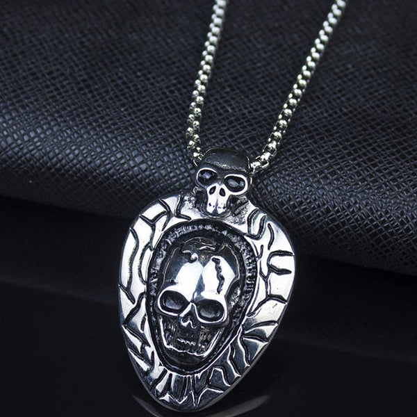 Gothic Skull Death Pendant Necklace