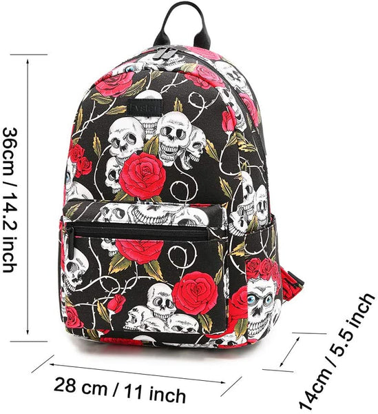 Skull Rose Backpack