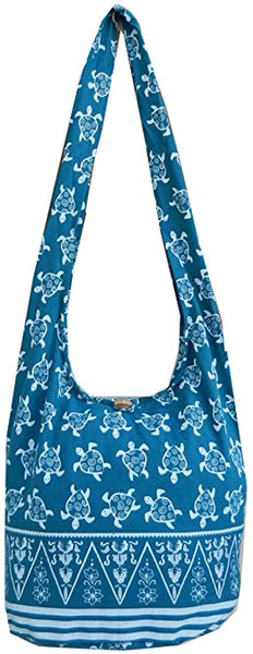 Turtle Crossbody Bohemian Gypsy Large Sling Shoulder Bag