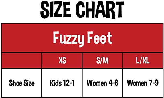 Skull Fuzzy Feet Slippers for Women