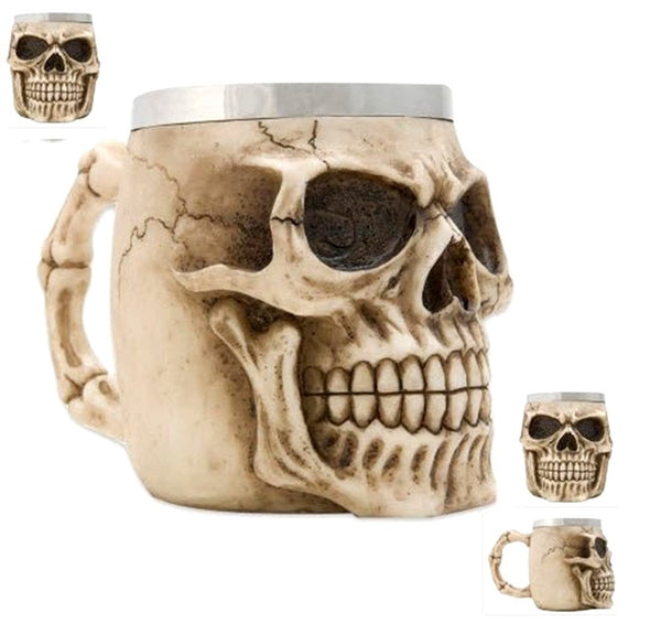 Skeleton Skull Mug Cup