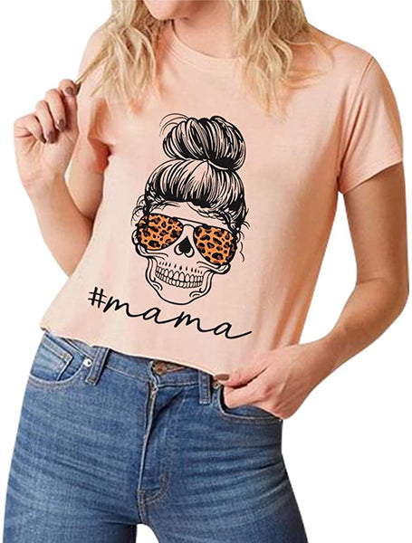 Skull Mom Life Shirt