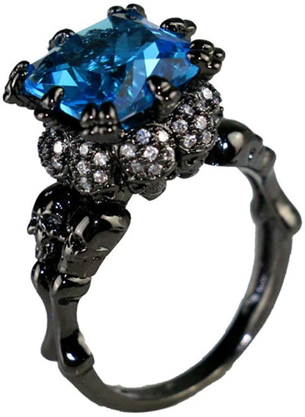 Women Skull Gothic Ring