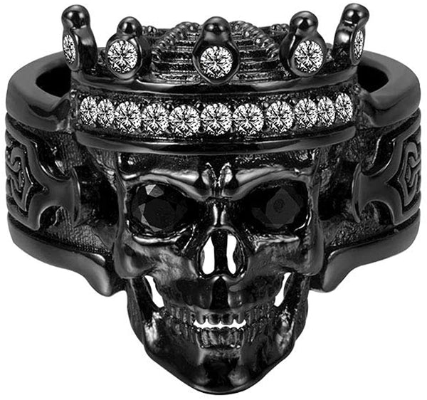 Skull King Ring For Men